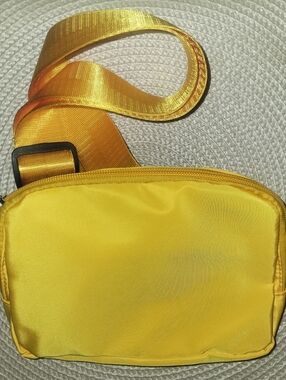 Yellow Crossbody Sling Bag